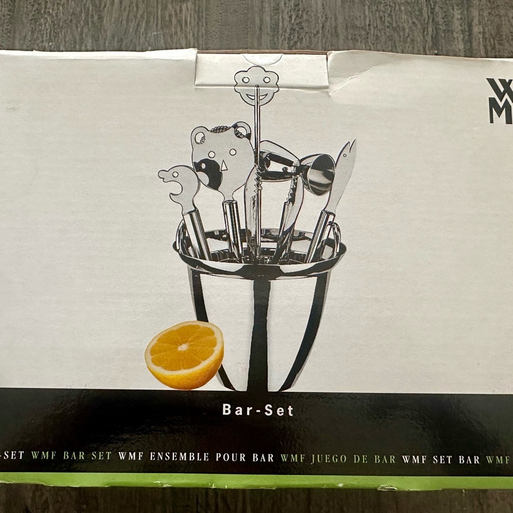 Silver Bar Set